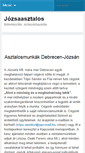 Mobile Screenshot of jozsaasztalos.hu